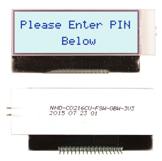 NHD-C0216CU-FSW-GBW-3V3