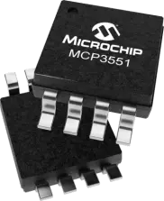 MCP3551T-E/MS