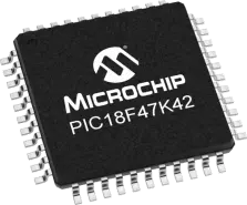 PIC18F47K42-E/PT by microchip technology